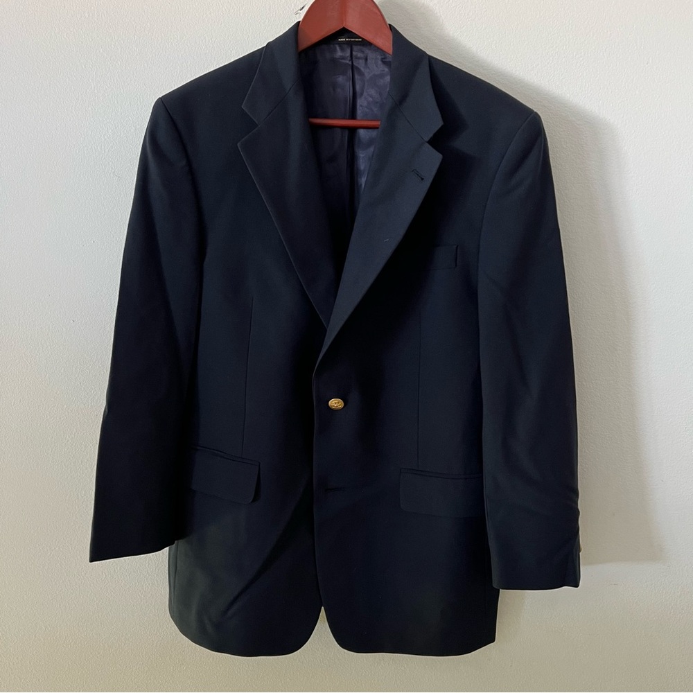 Classic Vintage Jack Nicklaus Navy Men's Blazer Jacket Coat Sz 40S